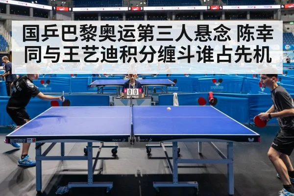 table tennis match action